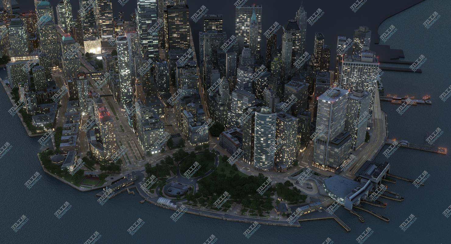 images/goods_img/20210113/3D Manhattan Lower Part1 2 3 Night  Low Poly/4.jpg